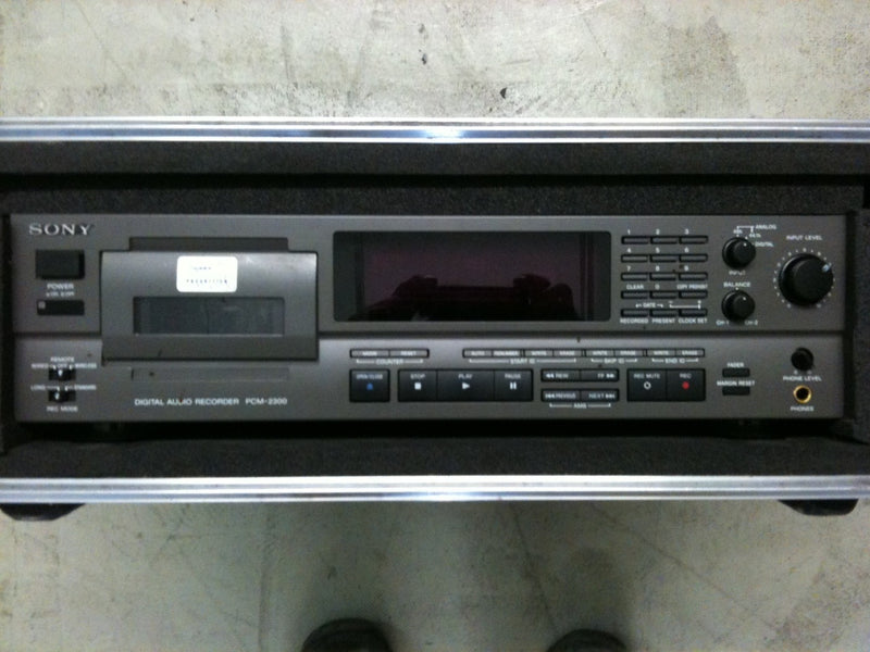 Sony PCM-2300 DAT Recorder – Professional Digital Audio