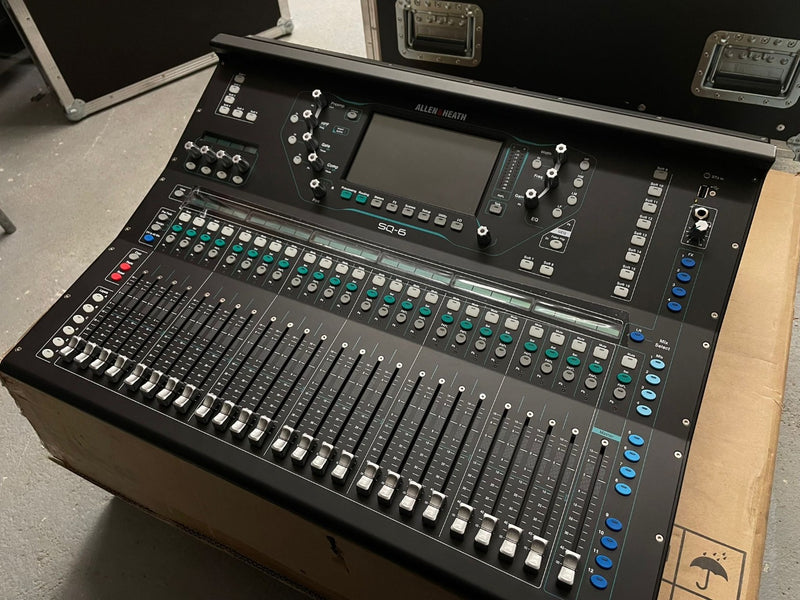 Allen & Heath SQ-6 Digital Mixer – 96kHz pro console