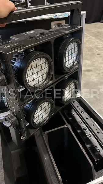 ROXX Blinder B2 FC Set – 4 fixtures with case & rigging