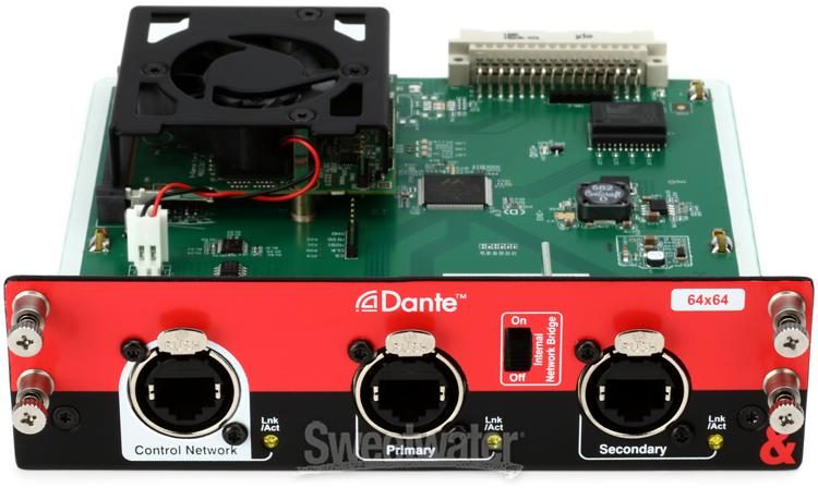 Allen & Heath Dante 64x64 Card for dLive and Avantis