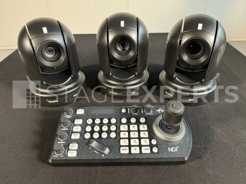 BirdDog Eyes P200 Cameras & PTZ Keyboard Controller Set