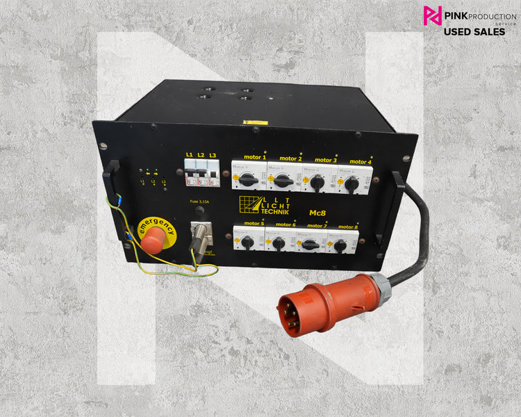 LLT MC8 Motor Controller – 8-way Hoist Rigging Control