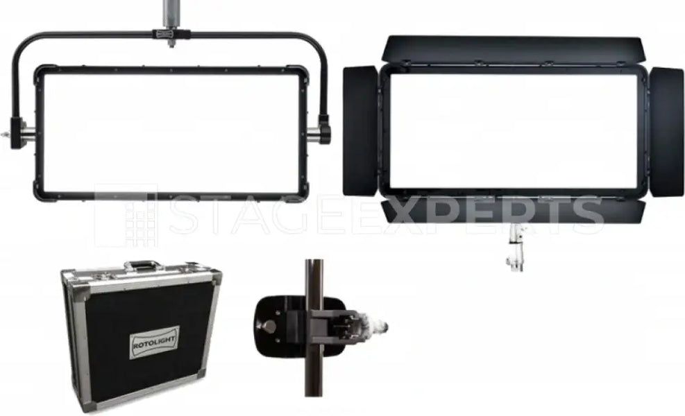 Rotolight Titan X2 RGBWW Soft Panel Rental Kit with Case