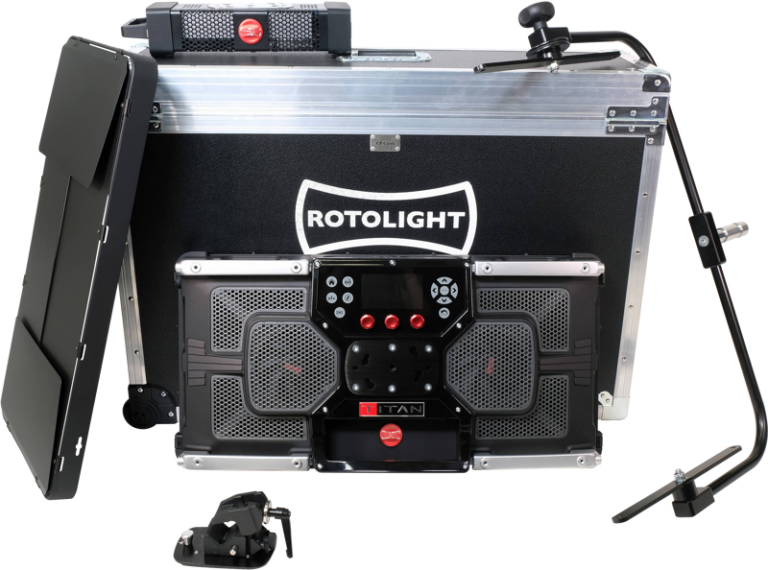 Rotolight Titan X2 Rental Kit – RGBWW Soft Panel & Case
