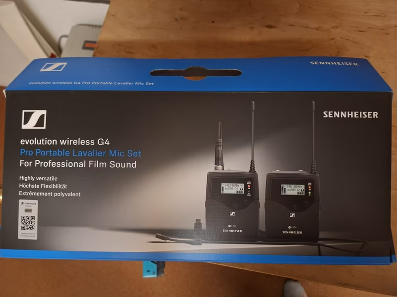 Sennheiser EW 500 G4 Portable Lavalier Microphone Set