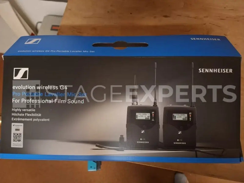 Sennheiser EW 500 G4 Wireless Lavalier Mic Set for Camera