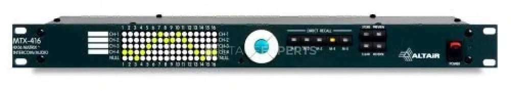 Altair MTX-416 Digital Intercom Matrix, 4x16 Lines – USB