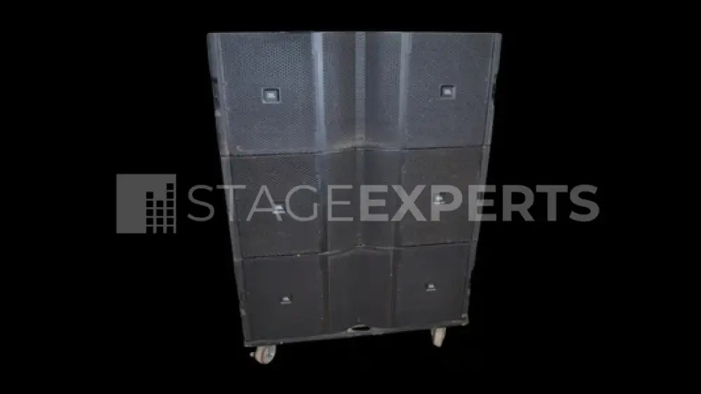 JBL VTX S28 Subwoofer Stacks (2x3), Covers & Dollies