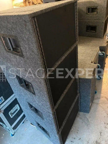 Nexo Alpha E: 4x EM + 4x B1‑18 Subs with Dollies