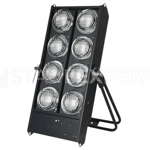 8‑Light Audience Blinders Set (24 Units) – With Lamps