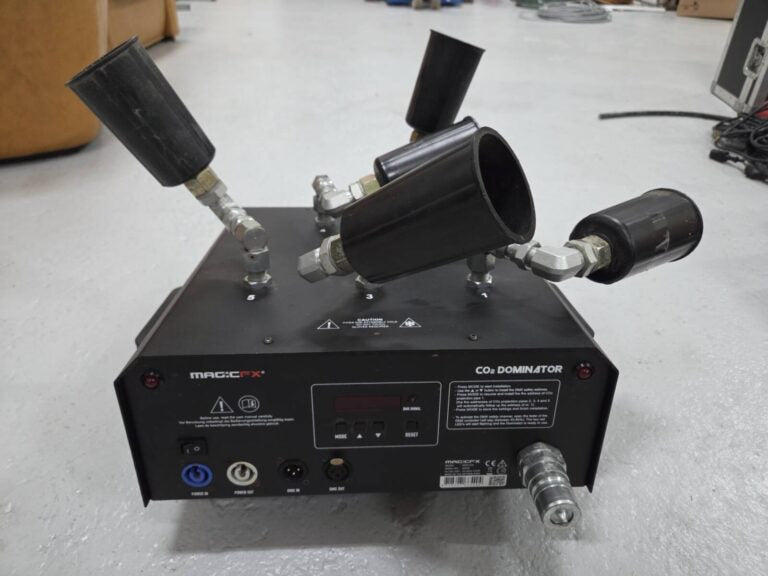 Magic FX CO2 Dominator – 5‑Way DMX CO2 Jet Effect