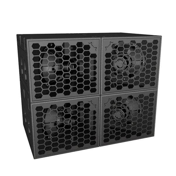 MM Acoustics M4.18 Quadstack Bundle – 4 Subwoofers