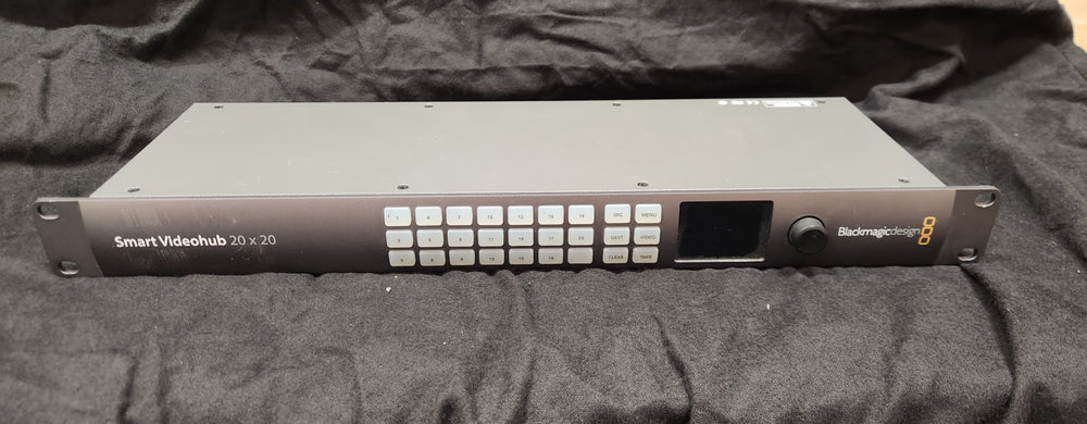 Blackmagic Design Videohub 20x20 6G‑SDI Router | Stage Experts