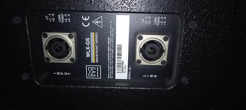 Martin Audio WLXGS sub-bass for W8LC/W8LM – 18-inch subwoofer