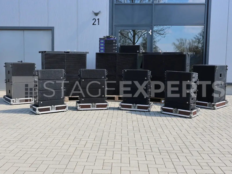 Coda Audio LA8 Line Array Set with Subs, Amps & Frames