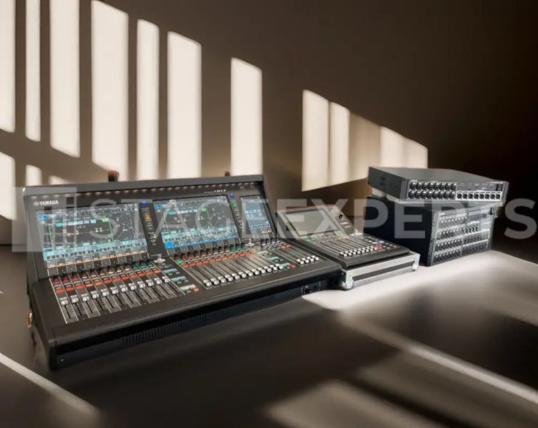 Yamaha DM7 Digital Mixer with Flip Flight Case | Dante