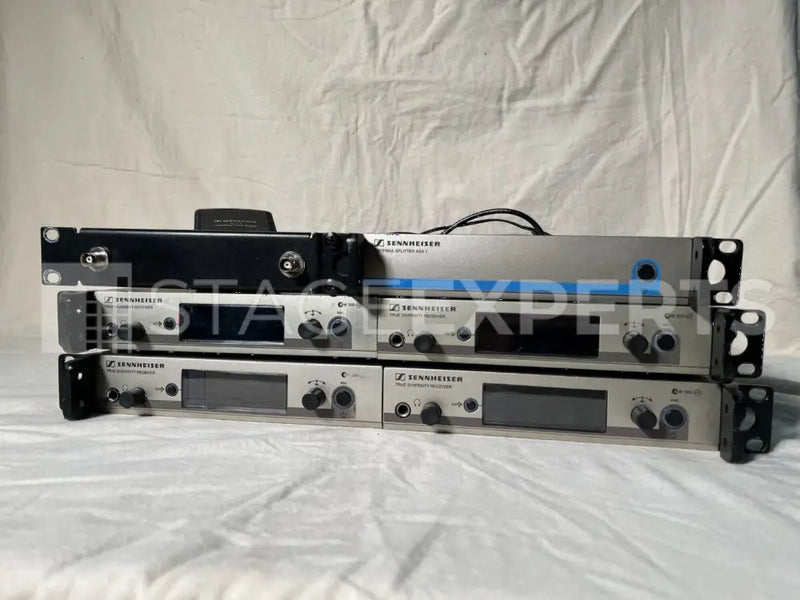 Sennheiser EW 300 Bodypack & Receiver with Antenna Splitter