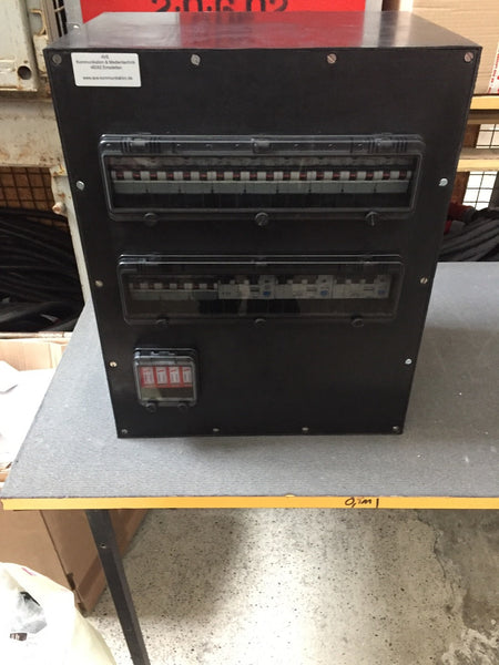 Rubber 125A Power Distribution Unit with Surge Protection