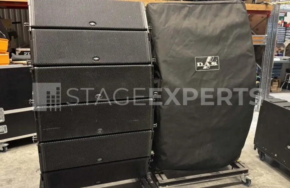 DAS Audio Aero 28B + ULX218A Line Array Package | Racked