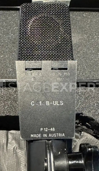 AKG C414 B-ULS Condenser Microphone – Studio Workhorse