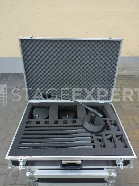 AKG GN30/CK31 Gooseneck Microphone Set – 6x with Case