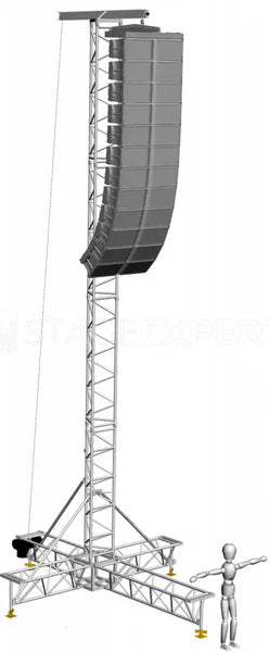 ALC Truss Engineering Tower MK2 x 2 (Black)
