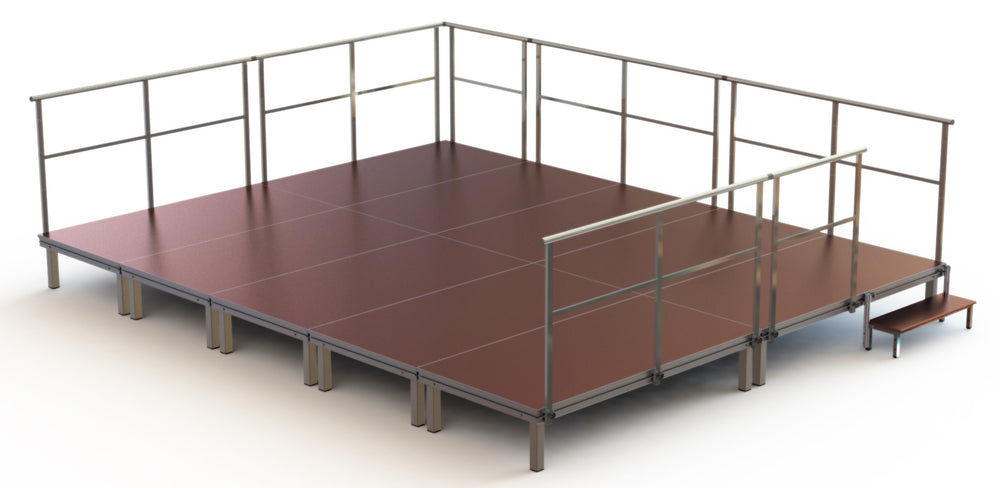 ALLROUND-Light 5 x 4 m Outdoor Stage – 40 cm Height