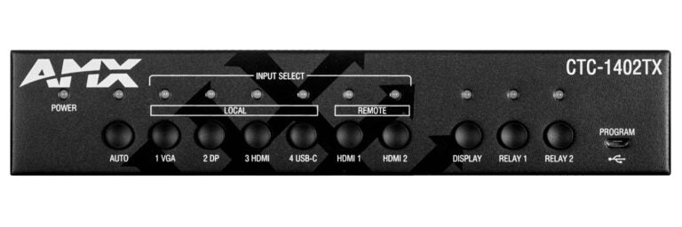 AMX CTC-1402 Conferencing Kit – TX/RX Extender Set for AV