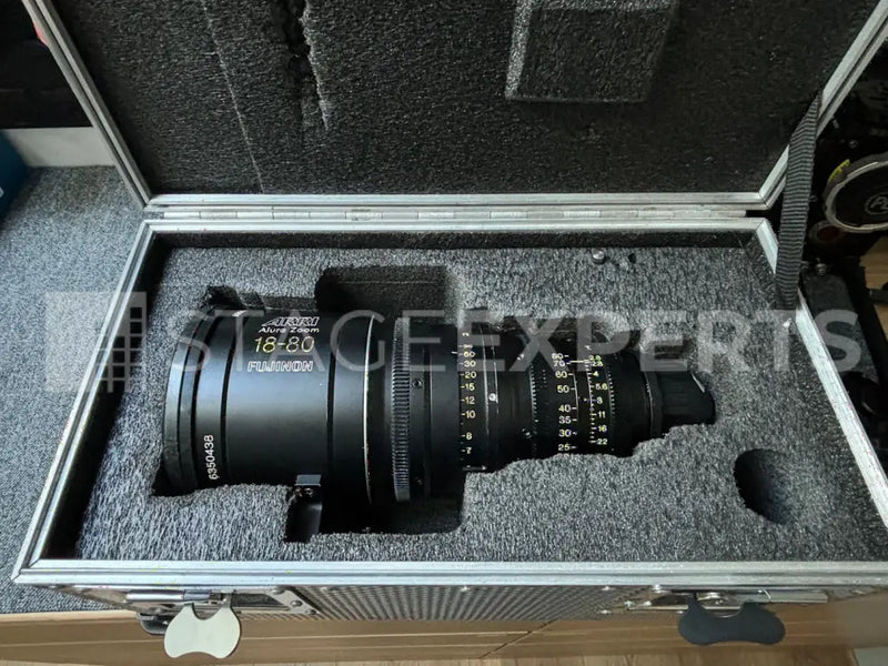 ARRI Alura 18–80 T2.6 PL Zoom Lens (Imperial) | Fujinon