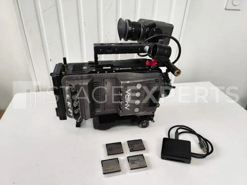 ARRI AMIRA Premium 4K Camera with EVF & Media Cards – Pro Kit