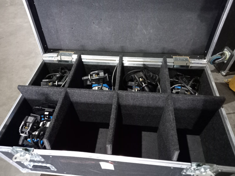 ARRI 650W Fresnel Junior Plus Silver – 8-Light Set & Case