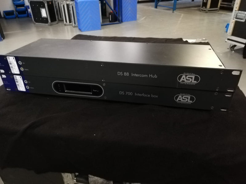 ASL Digital Intercom System with Matrix, Stations & Packs