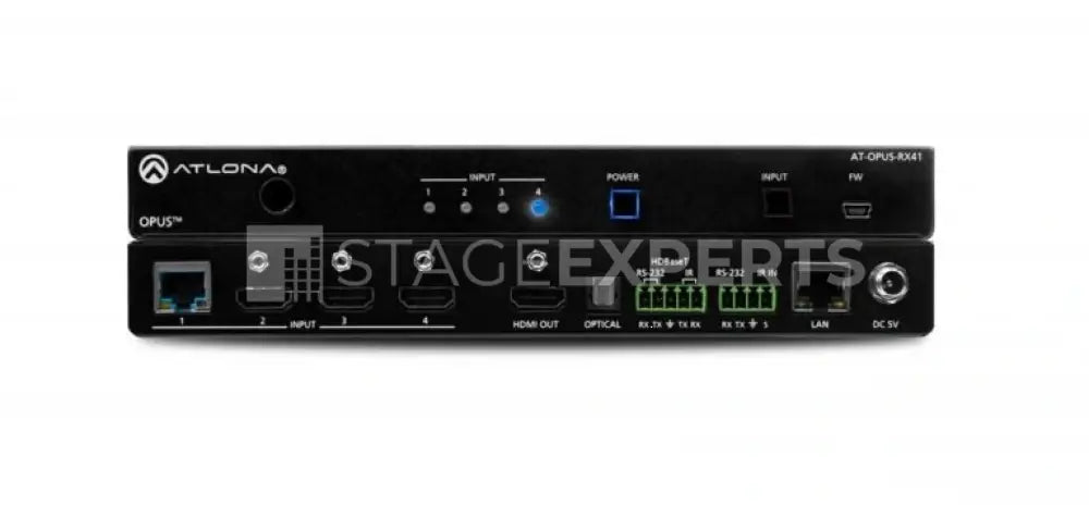 Atlona AT-OPUS-RX41 4x1 4K UHD Switcher with HDBaseT