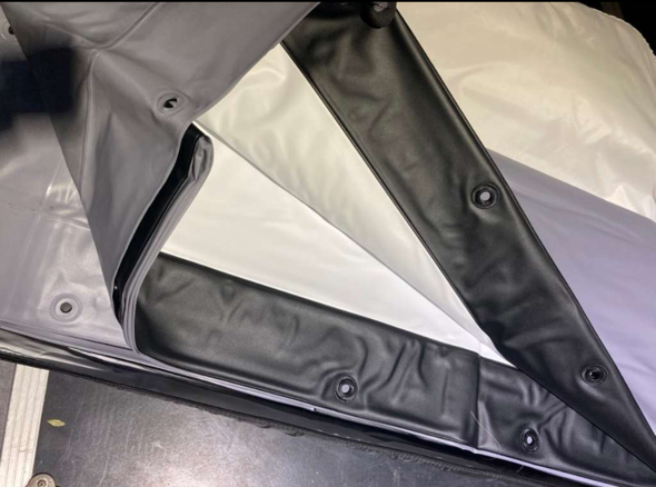AV Stumpfl Eyelet Film AP 850x550 Front Projection Screen