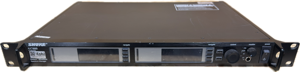 Shure AXT600E Axient Spectrum Manager – Pro RF Control
