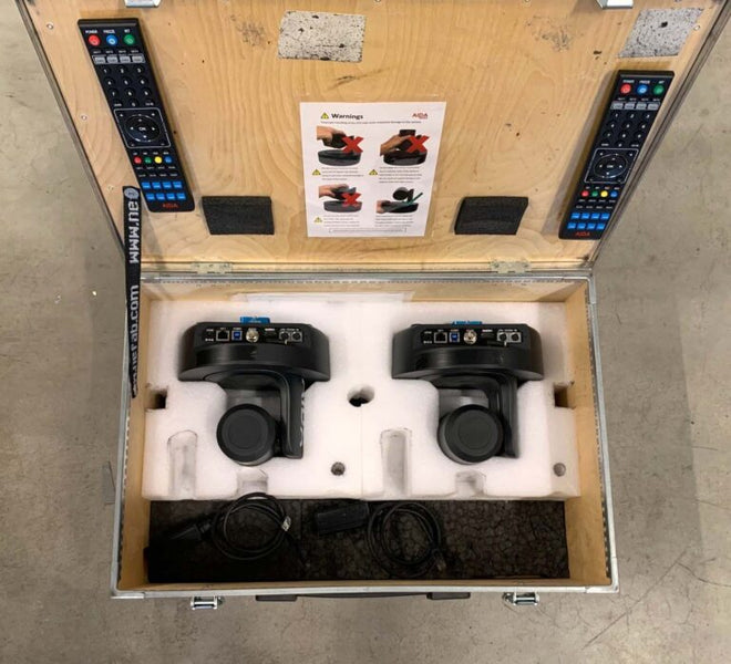 AIDA & Skaarhoj NDI PTZ Flypack Bundle – Production Office
