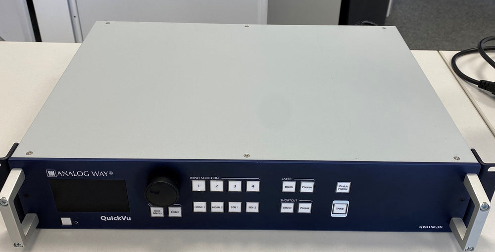 Analog Way QuickVu 150 3G Presentation Switcher & Mixer