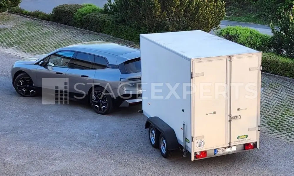 Unsinn Box Trailer 2.0t Tandem – 100 km/h, Airline Rails