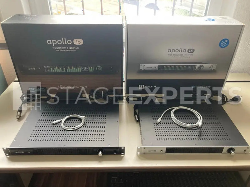 Universal Audio Apollo 16 Thunderbolt Set – 2 Interfaces
