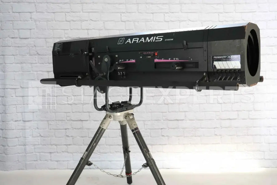 Robert Juliat Aramis 2500W HMI Followspot with DMX Control