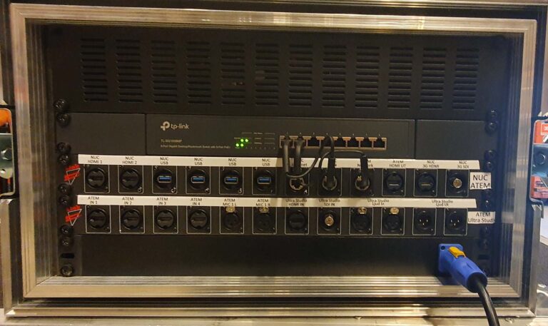 Blackmagic UltraStudio 4K Pro Rack Bundle + ATEM Mini ISO
