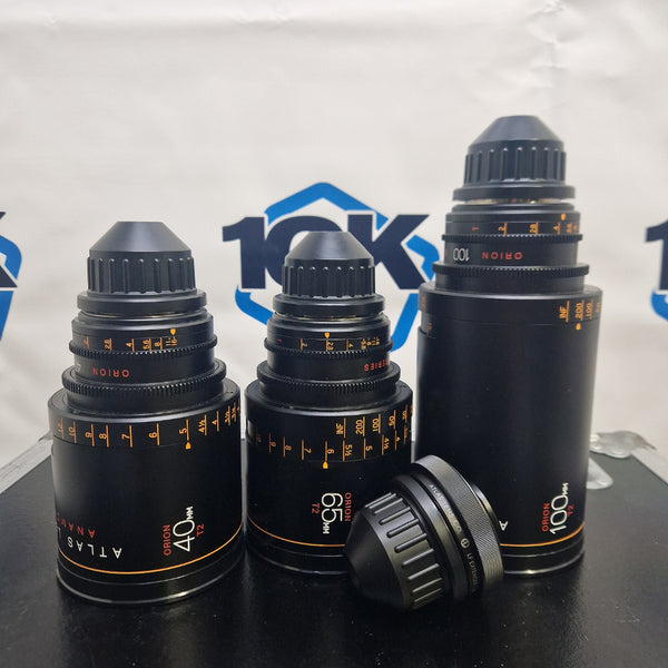 Atlas Orion A Set 40/65/100mm Anamorphic + 1.6x Extender