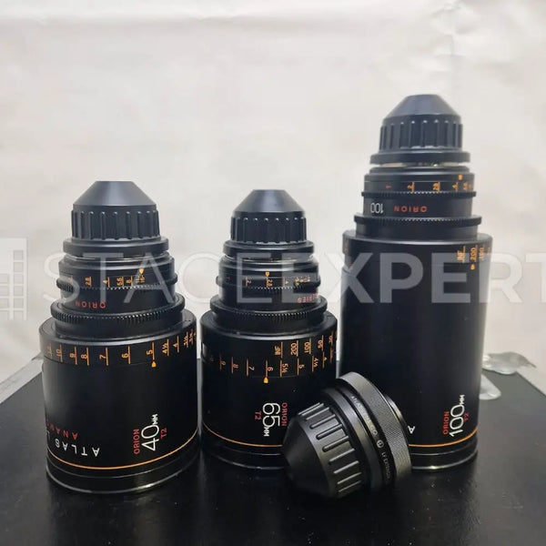 Atlas Lens Co. Orion A Set 40/65/100 with 1.6x Extender