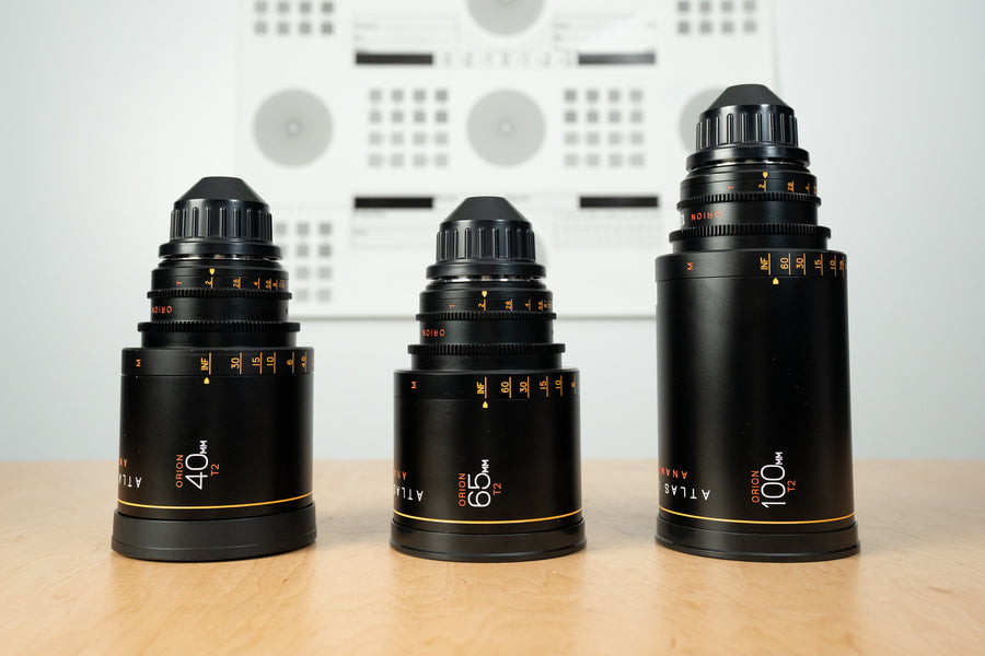 Atlas Orion Anamorphic Series A 40/65/100mm Lens Set