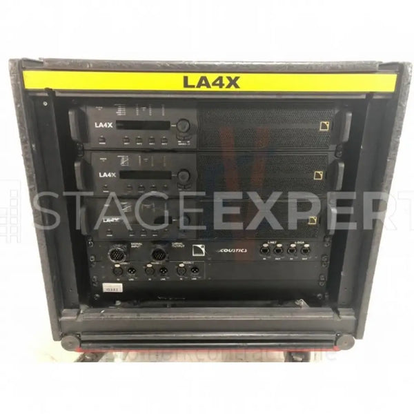 LA RAK 4 (03 x LA4X) PROCESSOR AMPLIFIER L- ACOUSTICS - Used
