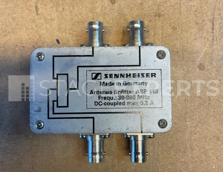 Sennheiser EM3732 - 2 ch. Reciever L-range w.Neumann KK105 - Used