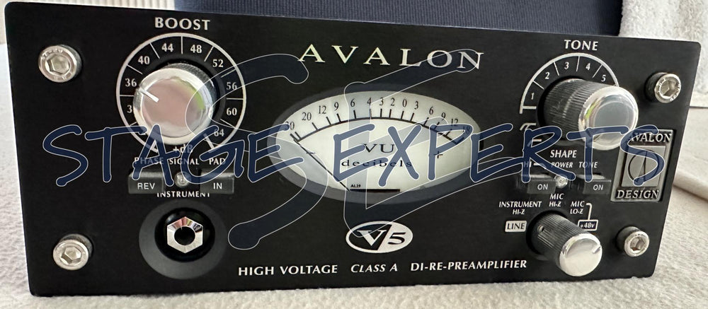 Avalon V5 Class A preamplifier for microphones and instruments