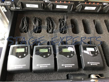 Load image into Gallery viewer, Sennheiser 4 x stereo IEM EW300 G3 in ear monitoring set
