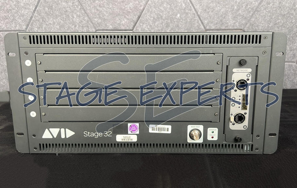 Avid Stage32 empty