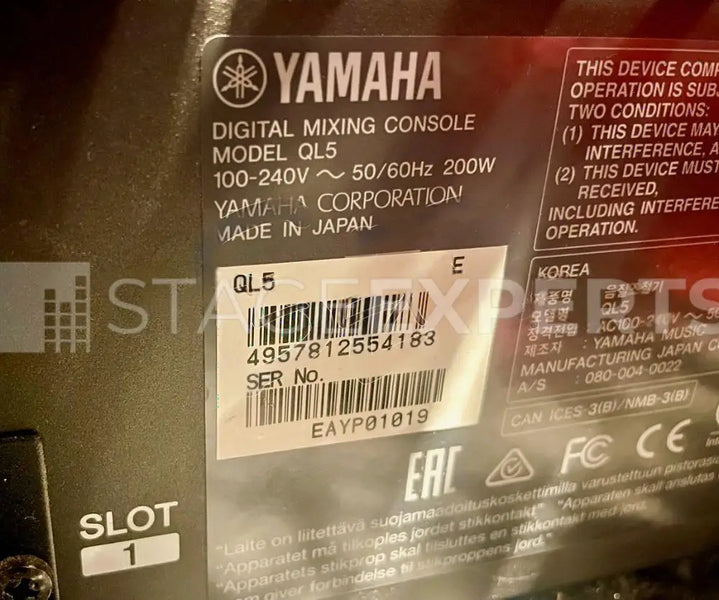 Yamaha QL5 - Used